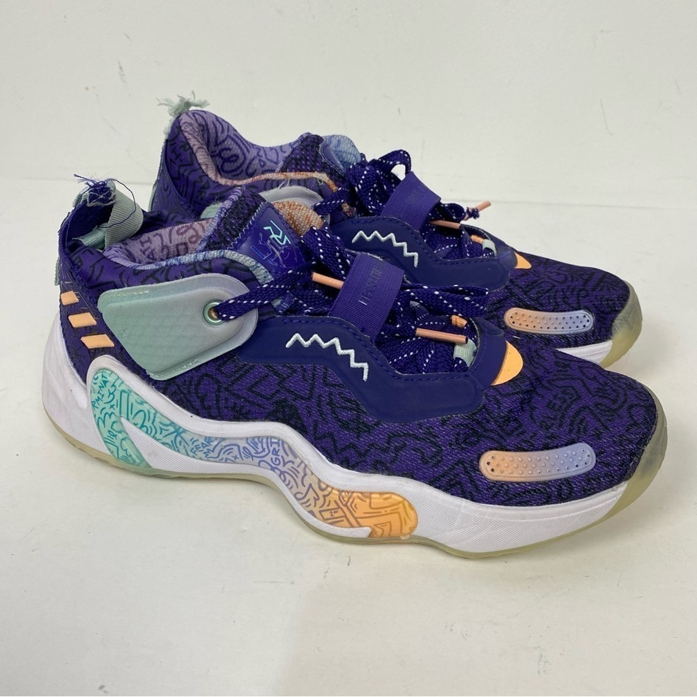 Adidas D.O.N Don Issue #3 Jazz Basketball shoes sneakers purple colorway